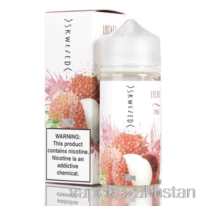 Vape Kazakhstan Lychee - SKWEZED E-Liquid - 100mL 0mg